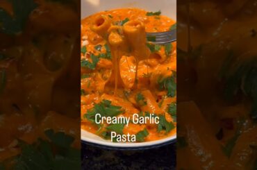 Creamy Garlic Pasta/GharDiRasoi Ytshorts 😋❤️#shorts #food #youtube #cooking #trending ,#pasta