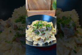 Wait… This Pasta Is Too Creamy 🍝 #shorts