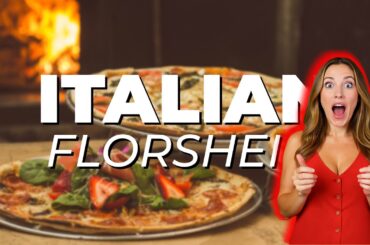 The ITALIAN RESTAURANTS 🍕 You MUST Eat in Florsheim, Germany... Or Regret Forever!