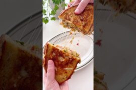 Loaded Grilled Cheese Sandwich of Your Dreams #grilledcheese