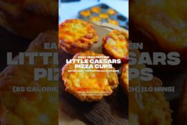 88G LITTLE CAESARS PIZZA CUPS🍕 #fitness #food #diet #cooking #easyrecipe #nutrition #recipe #pizza