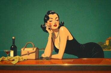 Lake Como Evenings • Wine & Cigarettes with 1940s Relaxing Italian Jazz