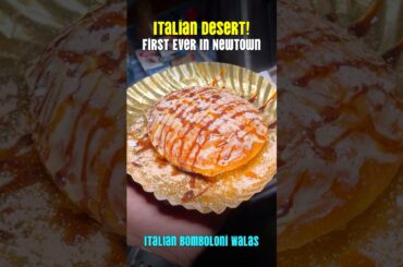 Italian Desert First Time In Newtown! | Italian Bomboloni | Munshi Tea | Newtown Street Food | SSR