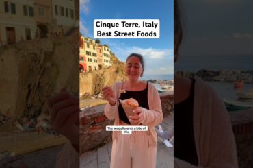Want to experience this with me? Comment STREET FOOD TOUR #cinqueterre #cinqueterreitaly #italy