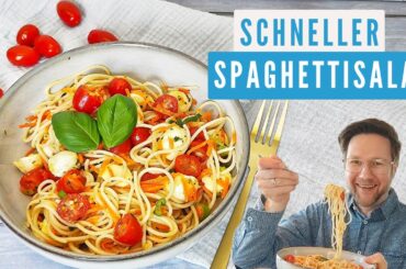 Der Perfekte Sommersalat I kein Grillabend ohne diesen Spaghettisalat! I Mega lecker.