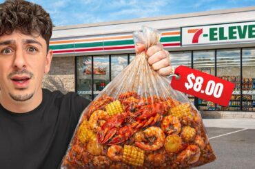 Eating a Gas Station Seafood Boil!