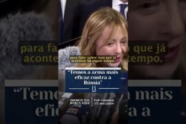 🤑 Premiê da Itália define "pressão econômica" como arma mais eficaz contra a Rússia