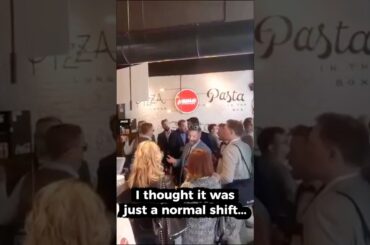 Icelandic Choir SURPRISES Barista in Italian Cafe By Bursting out into Song!! 🇮🇹🎶🤩 #americanexpat