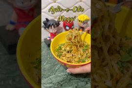 Aglio e Olio Maggi 😍🧄🍜 | Italian Style Maggi 🔥 #shorts #maggi