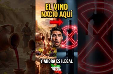 El vino nació aquí y ahora está prohibido 😳 #historia #iran #curiosidades
