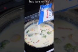 The secret to perfect white sauce pasta revealed #youtubeshorts #shorts #viralshorts #food #foodie