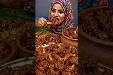 Spicy Mutton Roast And Egg Mukbang With Juicy Biting And Full Bone ASMR Food Show
