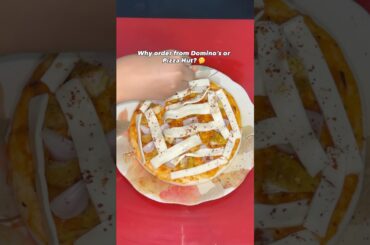 Better than Domino’s & Pizza Hut 😚🍕#shorts #pizza #homemade #dominos #pizzahut #trending #cooking