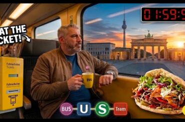 Berlin West to East The 120 Minute BVG Challenge on the Budget!!!