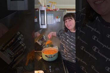 Why do I always forget to put my apron on?! 😂