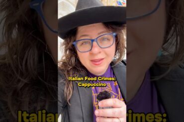 Italian Food Crimes: Cappuccino after 12 pm. What do you think. OK or not okay? 🇮🇹🤌☕️