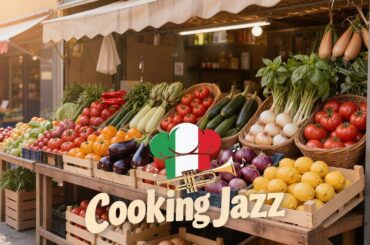 Cooking Pizza & Chill: Your Italian Jazz Kitchen Vibe