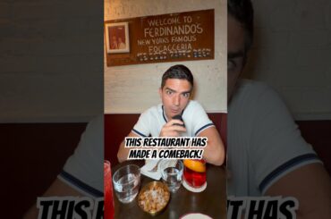 This legendary Sicilian restaurant has made a comeback! #italianfood