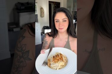 Chicken Alfredo!! #cooking #easyrecipe #pasta