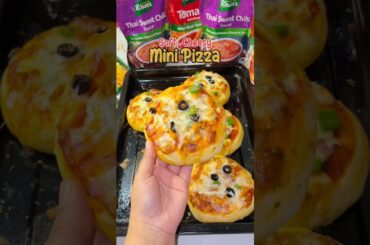 Mini Pizza 🍕 #viral #trending #shorts #pizza #minipizza  #recipe #food #baking #recipe #food