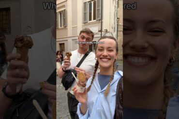 Explored Italy‘s cuisine successfully #rome #italiancuisine #colosseo #internationalcouple #travel