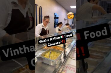 Telugu Vlog | Baboi strange Italian Food #telugushorts #food #funny