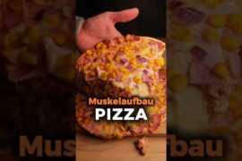 80g Protein Pizza 💪 #proteinrezepte #magerquark #muskelaufbau #proteinpizza