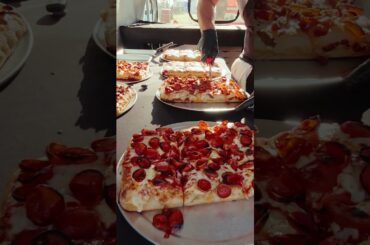 Set Up at th Farmers Market With Us! 🍕🍕 #pizza #foodlover #food #asmr