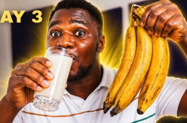 Turning Plantain (Banana) To Wine in 3 Days