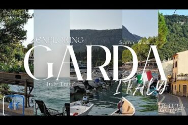 Exploring Lake Garda, Italy! Must See Town Tour |Lago di Garda Serene Walking Tour | Italy travels🇮🇹
