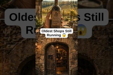 These Shops Never Closed! 🏪 | 800+ Years Old #shorts