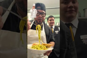 Pesto pasta #chef #chefdefamilia #italy #food #chef #pasta