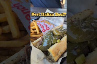 Frannies Beef And Catering- Best Italian Beef?
