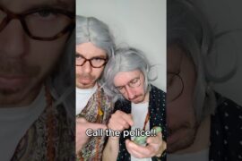 THE NONNAS called the POLICE! 🚨👮 #shorts