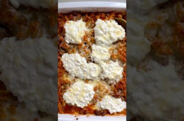 NO BOIL PASTA BAKE! recipe is on my website and my new cookbook!