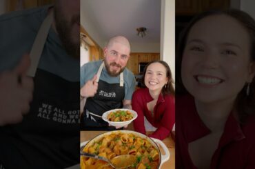 A special pasta dinner for Sarah's birthday 🍝🎉