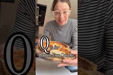 Gluten Free Quiche Lorraine Recipe - easy gluten free shortcrust pastry! #glutenfreerecipe