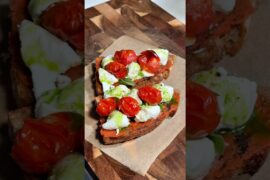 Crazy Bruschetta alla Ziggy 🍞🍅 #fyp #food #cooking #recipe #bruschetta #italy #foodie #shorts