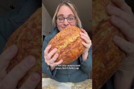 Italian Herbs and Cheese Sourdough Bread