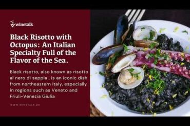 Black Risotto with Squid Ink 🦑 | How to Make Italian Risotto al Nero di Seppia