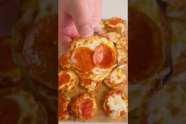 $9 homemade mini pizzas