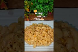 One-Pot 🤤10-Minute Lazy Pasta! ⏱️ No-Fail Creamy Sauce" ✅