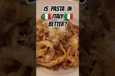 Pasta in Italy! #italy #italyfood #romefood #pasta #pastalover #italianfood #romanfood #italia #fyp