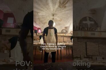 Still preparing for wifey 💍#shorts #travelvlog #travel #cooking #rome #italy #solotravel #vacation