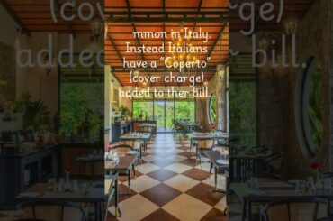 Things That Shock Americans in Italy #food, #italianshorts