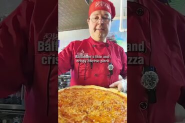 Baltimore’s Thin & Crispy Cheese Pizza 🍕🔥 #tinybrickoven #pizza #baltimore