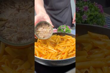 La receta de pasta que siempre preparo cuando quiero algo fácil y buenísimo #receta #comida #pasta