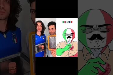 ITALIAN FOOD VS FRENCH FOOD#countryhumans StateHuman