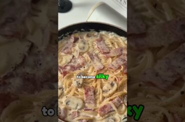 Cream + #carbonara = a w...ar in #Italy ! #food #foodie #foodlover #funfacts #facts