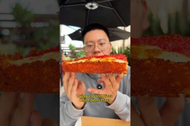 Trying a pizza world champion’s pizza in LA #shorts